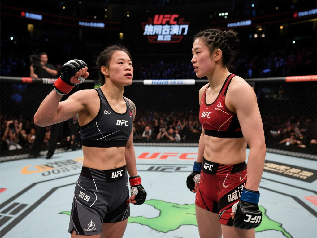 UFC澳门站圆满收官 闫晓楠激情挑战张伟丽引爆全场