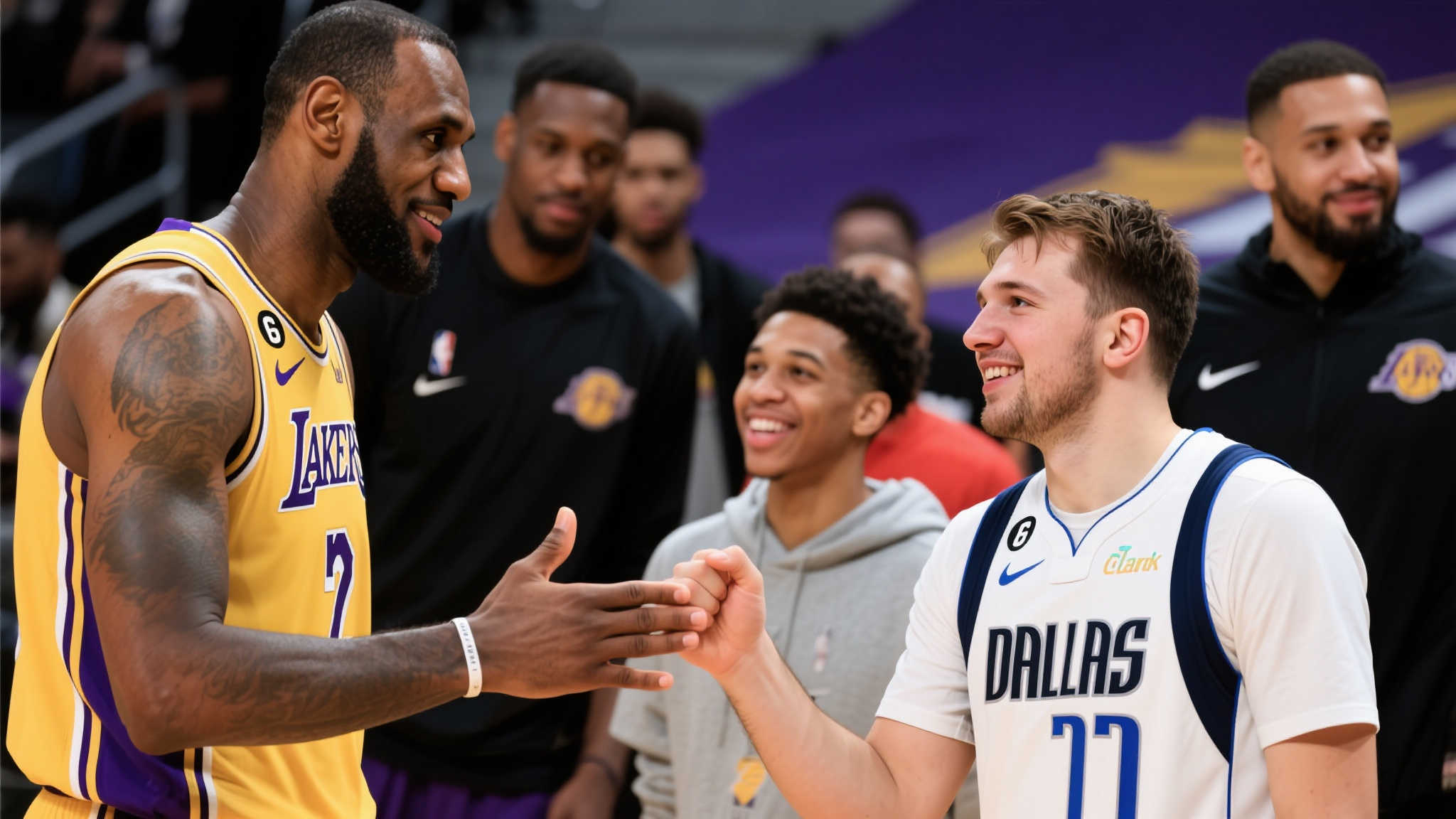 克拉克谈与詹姆斯合影及祝福：他是我的偶像，也是历史最伟大球员